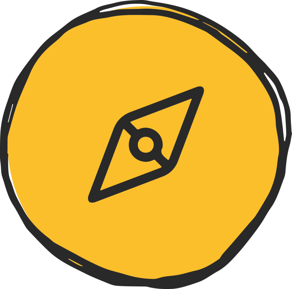 Icon für Orientierung und moderierten Kommunikationsprozess im Kommunikationstraining für Führungskräfte