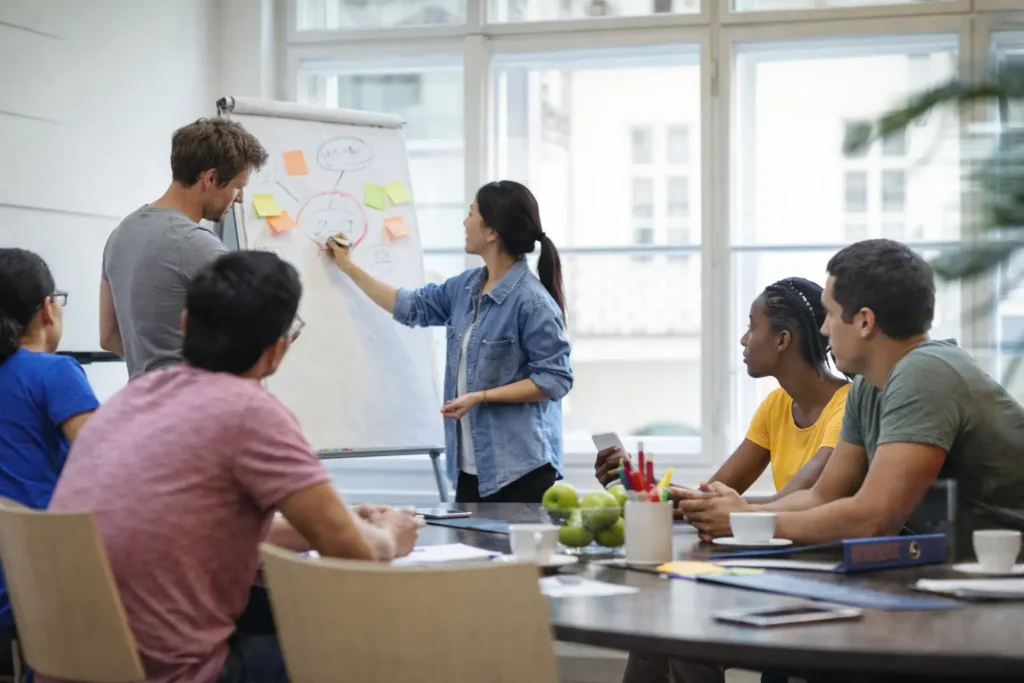 Teamworkshop zur Führungskräfteentwicklung und Kommunikation im Unternehmen